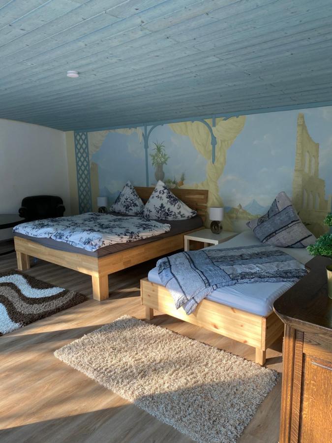 Gaestezimmer Am Waldrand Leimbach  Экстерьер фото